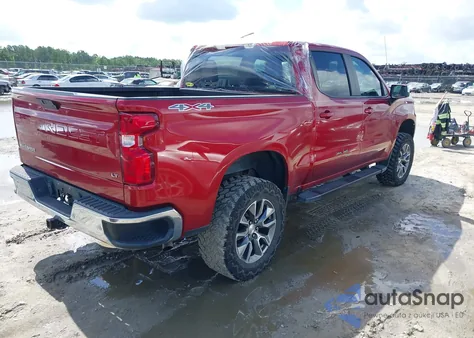 2022 Chevrolet Silverado 1500 Ltd 4Wd Short Bed Lt from USA, damaged, VIN 1GCUYDED9NZ229017